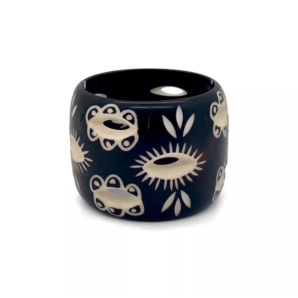 Free People VTG Giant 80’s Surrealist Eye Cuff Bracelet by MARMALADE